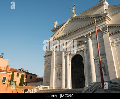 Redentore Église sur l'île de Giudecca de Venise, Italie Banque D'Images