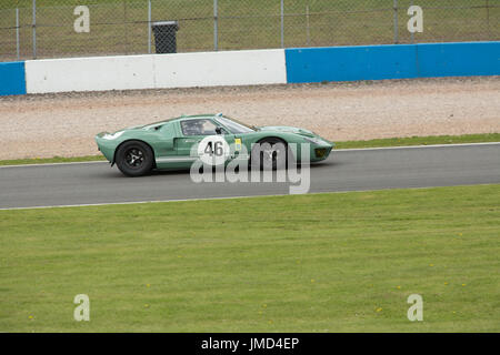 Le festival de Donington 2017 historique pour le sport automobile Banque D'Images