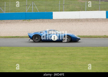 Le festival de Donington 2017 historique pour le sport automobile Banque D'Images