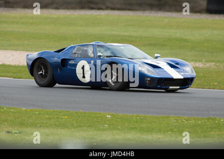 Le festival de Donington 2017 historique pour le sport automobile Banque D'Images