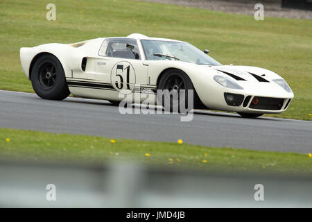 Le festival de Donington 2017 historique pour le sport automobile Banque D'Images