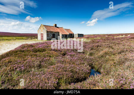 La Chambre de tir sur Egton Moor Banque D'Images