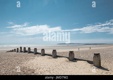 Camber Sands Beach, Kent UK Banque D'Images