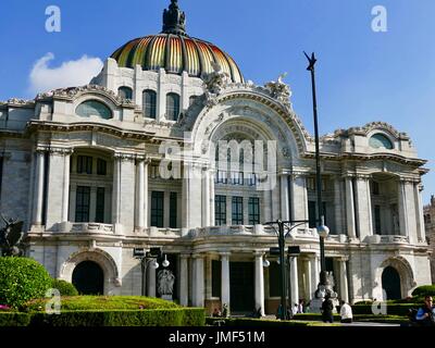 Palacio de Bellas Artes, centre culturel, la ville de Mexico, Mexique. Banque D'Images