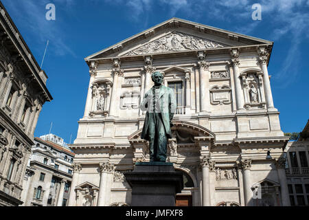 L'Italie, Lombardie, Milan, Piazza San Fedele Banque D'Images