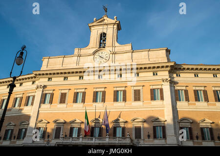L'ITALIE, Lazio, Rome, Palais Montecitorio Banque D'Images