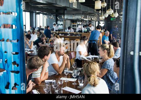 Le Pot Luck Club, Cape Town, Afrique du Sud Banque D'Images