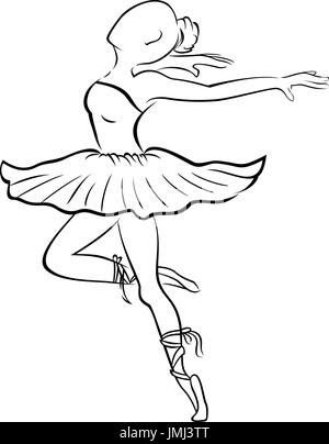 Danse femme Illustration de Vecteur