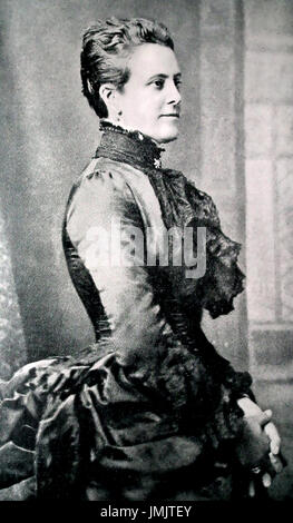 ANNA BRASSY (1839-1887) écrivain et voyageur anglais en 1878 Banque D'Images