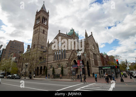 Ancienne église du sud United Church of Christ Back Bay de Boston USA Banque D'Images