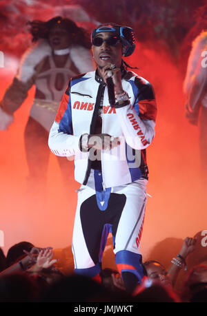 BET Awards 2017 - Spectacle : Quavo Où : Los Angeles, California, United States Quand : 25 Juin 2017 Crédit : FayesVision/WENN.com Banque D'Images