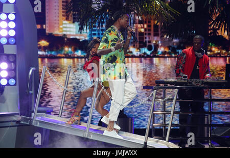 BET Awards 2017 - Spectacle : Quavo Où : Los Angeles, California, United States Quand : 25 Juin 2017 Crédit : FayesVision/WENN.com Banque D'Images