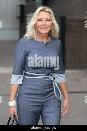 Carol Vorderman hors tournage Studios ITV Avec : Carol Vorderman Où : London, Royaume-Uni Quand : 27 Juin 2017 Crédit : Rocky/WENN.com Banque D'Images