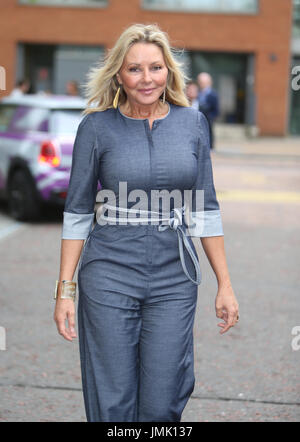 Carol Vorderman hors tournage Studios ITV Avec : Carol Vorderman Où : London, Royaume-Uni Quand : 27 Juin 2017 Crédit : Rocky/WENN.com Banque D'Images