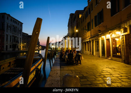 Cannaregio, Venise, Fondamenta dei Ormesini - Venise, Cannaregio, Fondamenta dei Ormesini Banque D'Images