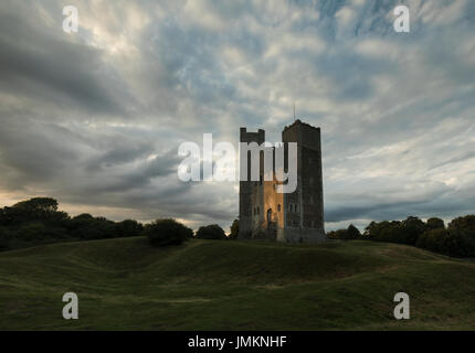 Château d'Orford, Suffolk, Angleterre, RU Banque D'Images