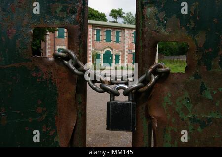 Imber, Wiltshire, Angleterre, Royaume-Uni Banque D'Images