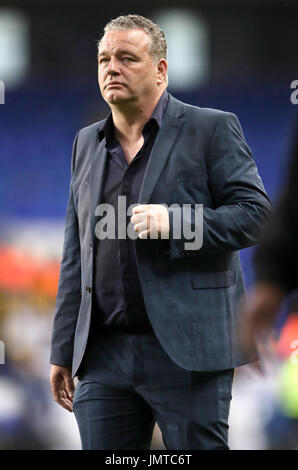 L'ancien joueur de Tottenham Hotspur Paul Stewart sur le terrain après le dernier match à White Hart Lane Banque D'Images