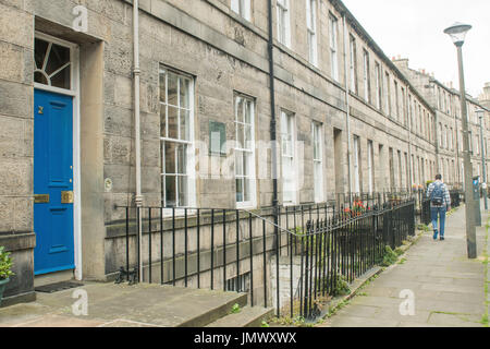 Photo : 10 Warriston Crescent, Edinbrugh Fryderyk Chopin visité en 1848 Banque D'Images