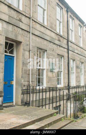 Photo : 10 Warriston Crescent, Edinbrugh Fryderyk Chopin visité en 1848 Banque D'Images