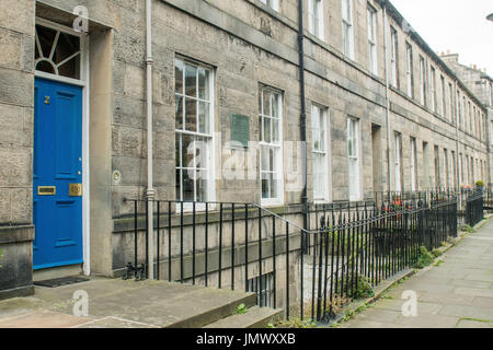 Photo : 10 Warriston Crescent, Edinbrugh Fryderyk Chopin visité en 1848 Banque D'Images