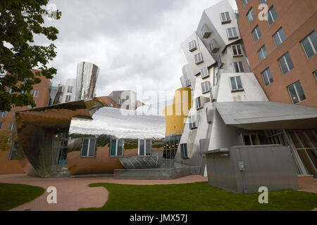 Ray et maria Stata center MIT Massachusetts institute of technology, Boston USA Banque D'Images