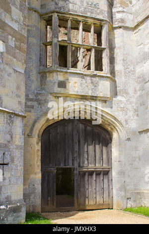 Une partie de l'ancien 13e siècle ruines de l'abbaye Titchfield Tudor, Titchfield à Fareham Hampshire dans la nouvelle forêt dans le sud de l'Angleterre Banque D'Images