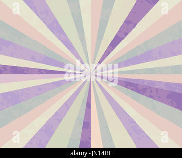 Abstract rétro arrière. Rayons de soleil avec Orange Jaune floue. Dans le cadre de style rétro. Banque D'Images