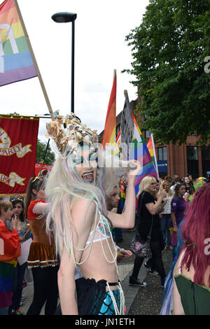 Pride 2017 Norwich, Royaume-Uni, 29 juillet 2017 Banque D'Images