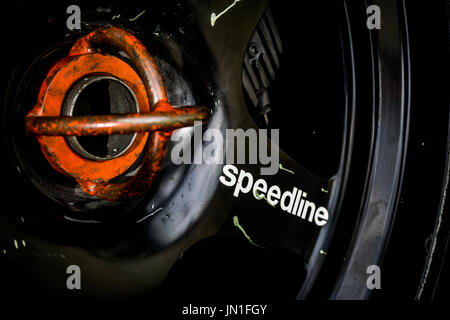 Towcester, Northamptonshire, Angleterre. 29 juillet, 2017. Silverstone Classic Motor Racing Festival au circuit de Silverstone (photo de Gergo Toth / Alamy Live News) Banque D'Images