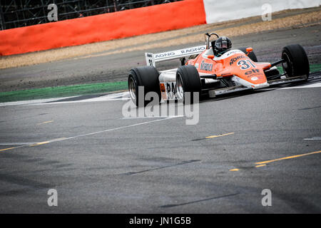 Towcester, Northamptonshire, Angleterre. 29 juillet, 2017. Silverstone Classic Motor Racing Festival au circuit de Silverstone (photo de Gergo Toth / Alamy Live News) Banque D'Images