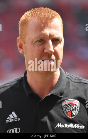 Berlin, Deutschland. 29 juillet, 2017. Maik Walpurgis (Formateur Ingolstadt), Einzelbild angeschnittenes Einzelmotiv Portraet,,, Portrait, Portrat. Fussball 2. Bundesliga/ FC Ingolstadt-FC Union Berlin 0-1, 1.Spieltag, Spieltag01, Liga2, Saison 2017/18 am 29.07.2017, AUDI SPORTPARK., | Verwendung weltweit Credit : dpa/Alamy Live News Banque D'Images