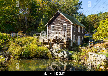 Brewster Grist Mill - Wollen Factory Banque D'Images