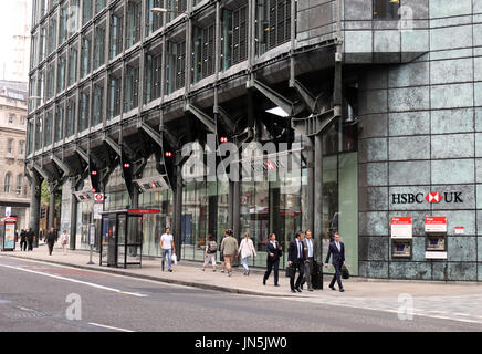 Pic montre : banque HSBC City de Londres par Pic Gavin Rodgers/Pixel 8000 Ltd Banque D'Images