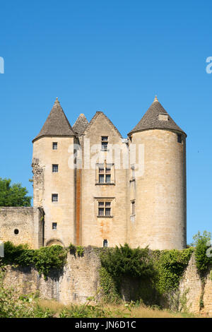 Le Château de Salignac, Salignac, département de la Dordogne, France, Europe Banque D'Images