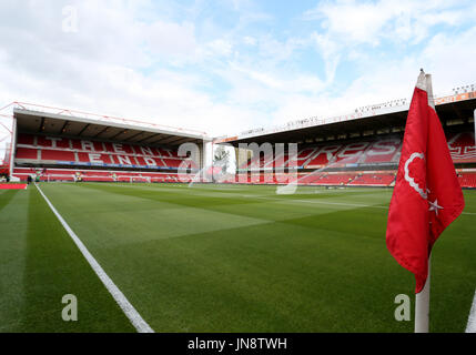 Vue générale du terrain de ville avant le match d'avant-saison au terrain de ville de Nottingham. APPUYEZ SUR ASSOCIATION photo. Date de la photo: Samedi 29 juillet 2017. Voir PA Story SOCCER Norwich. Le crédit photo devrait se lire comme suit : Richard Sellers/PA Wire. RESTRICTIONS : aucune utilisation avec des fichiers audio, vidéo, données, listes de présentoirs, logos de clubs/ligue ou services « en direct » non autorisés. Utilisation en ligne limitée à 75 images, pas d'émulation vidéo. Aucune utilisation dans les Paris, les jeux ou les publications de club/ligue/joueur unique. Banque D'Images