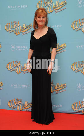 Assister à l'célébrités Tapis rouge pour 'le vent dans les saules' press nuit au London Palladium avec : Sarah Ferguson Où : London, Royaume-Uni Quand : 29 juin 2017 Source : WENN.com Banque D'Images