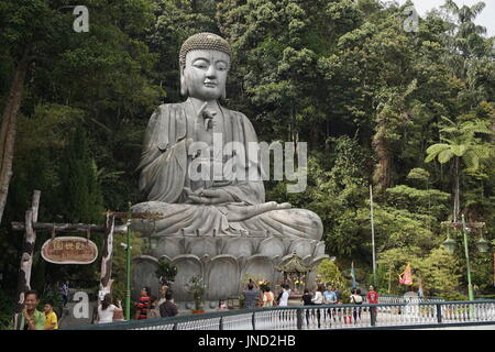 Statue de Bouddha, Chin Swee Temple, Cameron Highlands, Malaisie Banque D'Images