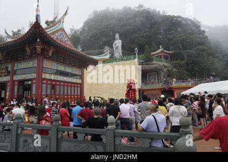 Les célébrations du nouvel an chinois à Chin Swee Temple, Cameron Highlands, Malaisie Banque D'Images