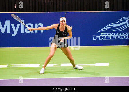 Philadelphie, Pennsylvanie, USA. 29 juillet, 2017. San Diego Aviators, NAOMI BROADY en action contre les libertés de Philadelphie à Saint-Joseph d'Hagen Arena de Philadelphie, PA. Credit : Ricky Fitchett/ZUMA/Alamy Fil Live News Banque D'Images