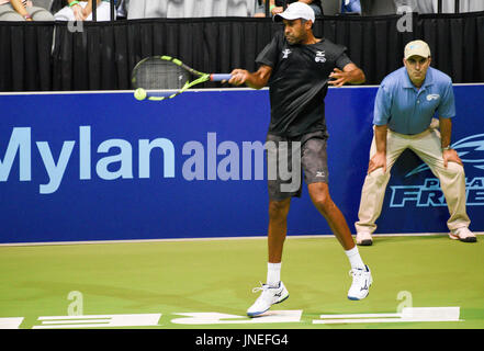 Philadelphie, Pennsylvanie, USA. 29 juillet, 2017. San Diego Aviators, RAJEEV RAM, dans l'action contre les libertés de Philadelphie à Saint-Joseph d'Hagen Arena de Philadelphie, PA. Credit : Ricky Fitchett/ZUMA/Alamy Fil Live News Banque D'Images