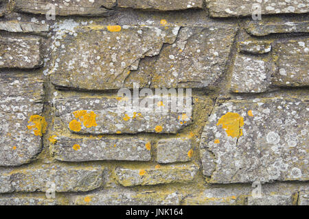 Stone brick wall texture background Banque D'Images