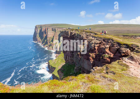 Haute Falaise littoral, Hoy, Orkney UK Banque D'Images