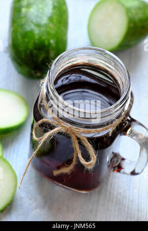 Boisson chaude journée d'antipyrétiques, wax gourd de thé, une boisson populaire au Vietnam, du melon juteux que bon pour la santé Banque D'Images