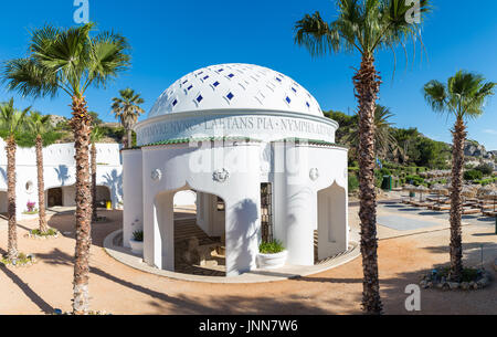 Kalithea springs, l'île de Rhodes, Grèce Banque D'Images