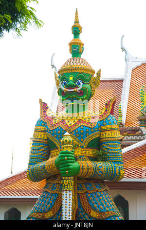 Wat Arun (Temple de l'aube) à Bangkok, Thaïlande Banque D'Images