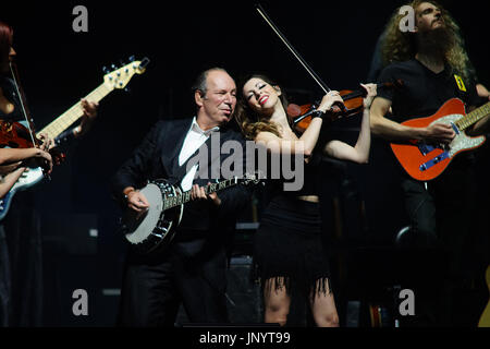 Montréal, Canada. 30 juillet, 2017. Compositeur Hans Zimmer d'effectuer au cours de son tour du monde au Centre Bell. Credit:Mario Beauregard/Alamy Live News Banque D'Images