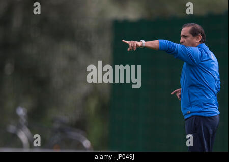Reischach, Funchal, Portugal. Le 25 juillet, 2017. Ramon Diaz (Al-Hilal) Football/soccer : pré-saison match amical entre Benevento Calcio 1-1 Al-Hilal de Reischach, Funchal, PORTUGAL . Credit : Maurizio Borsari/AFLO/Alamy Live News Banque D'Images