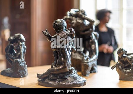 Paris, France - le 3 mars, 2016 : Musée Rodin. Le Musée Rodin a été fondée en 1919 à l'Hôtel Biron sur la rue de Varenne. Banque D'Images