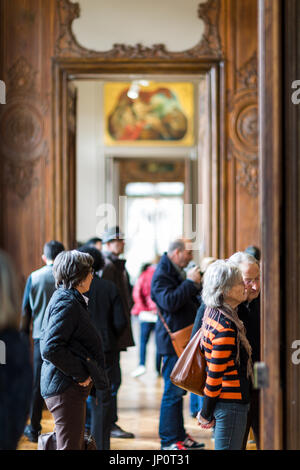 Paris, France - le 3 mars, 2016 : Musée Rodin. Le Musée Rodin a été fondée en 1919 à l'Hôtel Biron sur la rue de Varenne. Banque D'Images